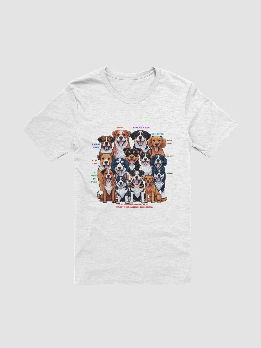 Canine Comedy Pixel Art Tee product image (1)
