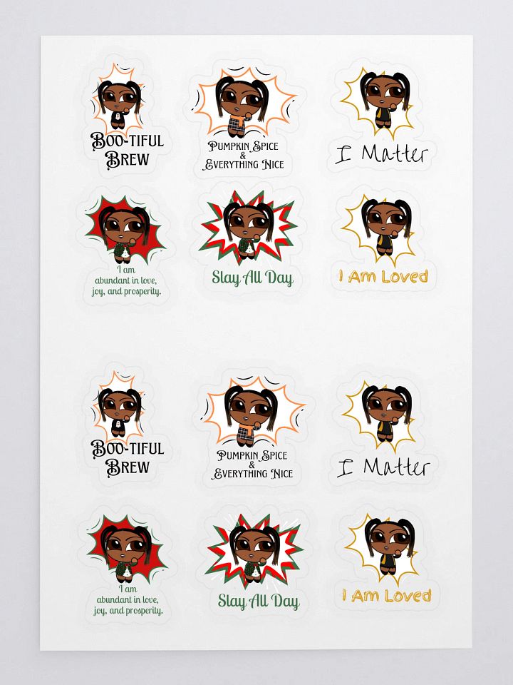 Happy Holidays Sticker Sheet product image (1)
