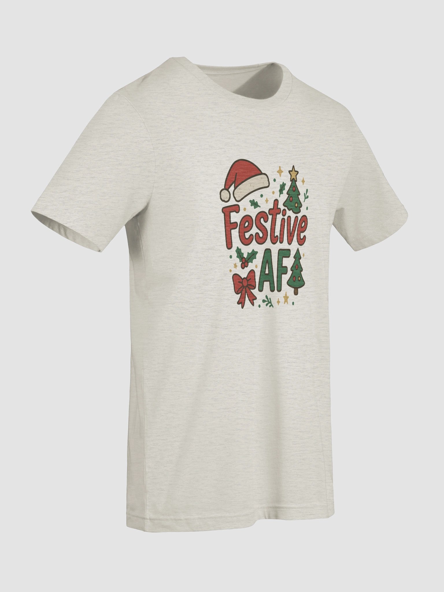 Festive AF Holiday T-Shirt product image (9)