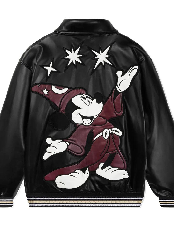 Black Fantasia Bomber Jacket product image (2)