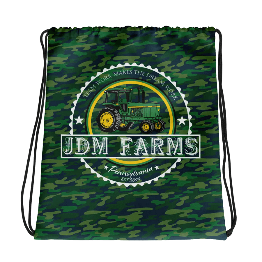 Teamwork Camo Drawstring Bag product image (1)