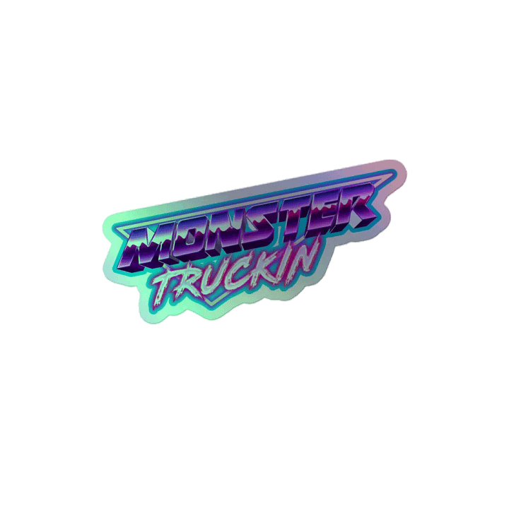 MONSTER TRUCKIN STICKER product image (2)