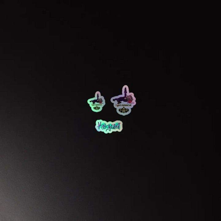 Cursed Edition - I Got Cursed At TOA - Holo Sticker Sheet product image (2)