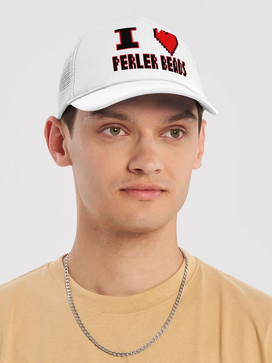 I Heart Perler Bead 2 Foam Hat product image (27)