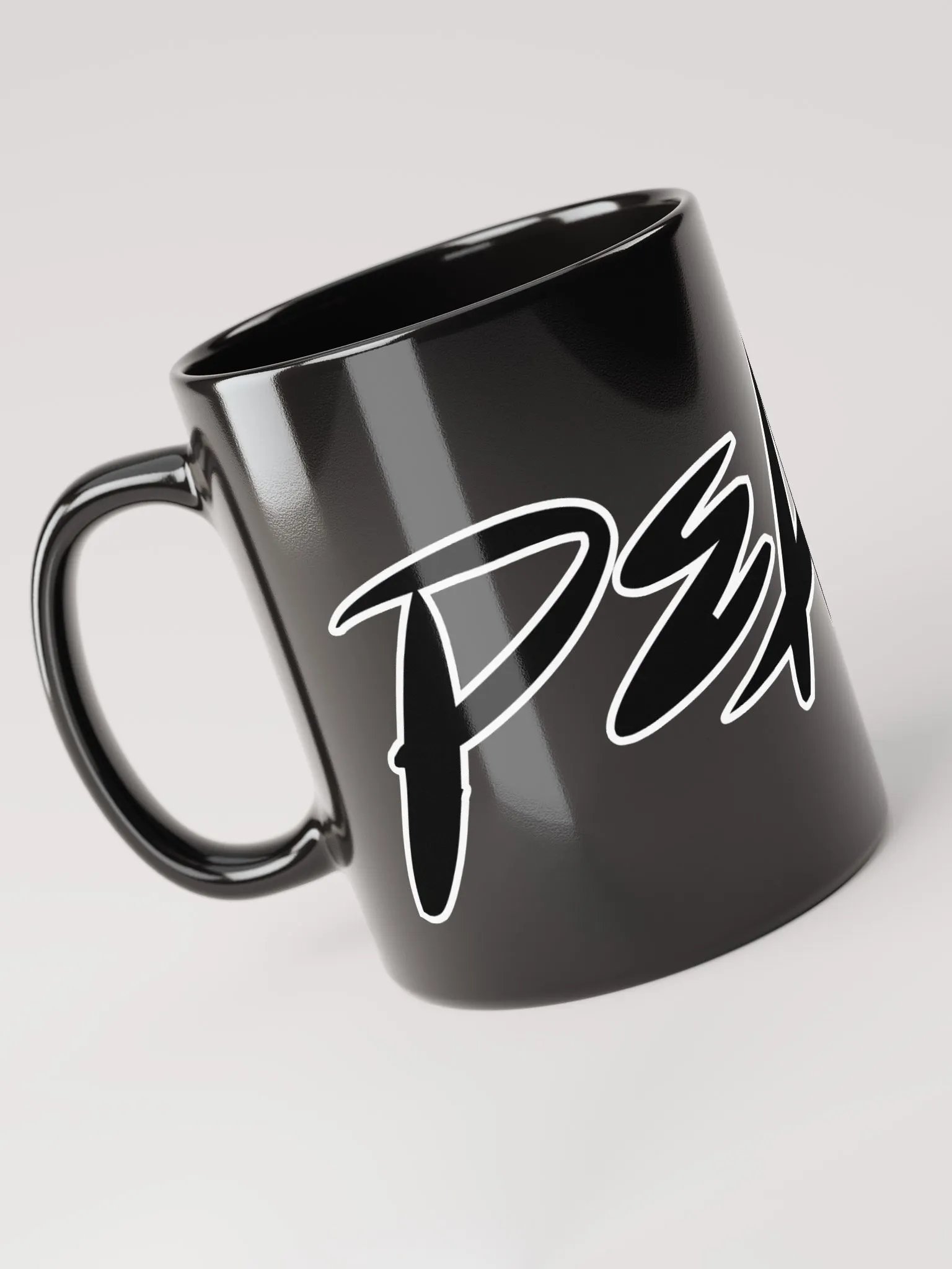 Peace - Keep It Simple - Black Glossy Mug product image (4)