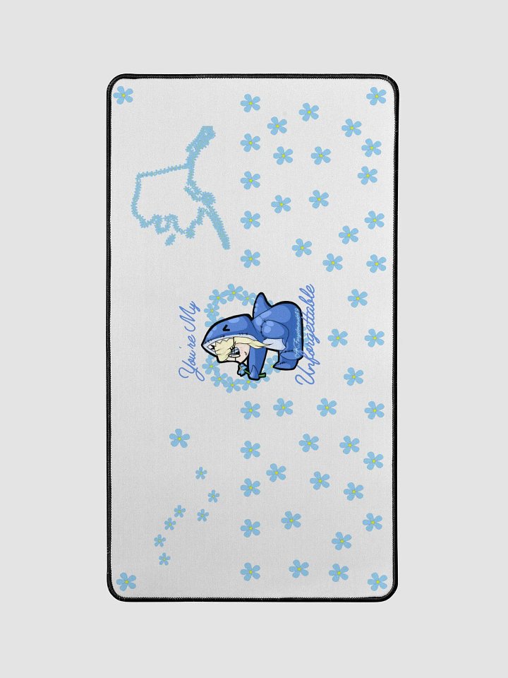 You're My Unforgettable Desk Mat 12" x 22 product image (1)