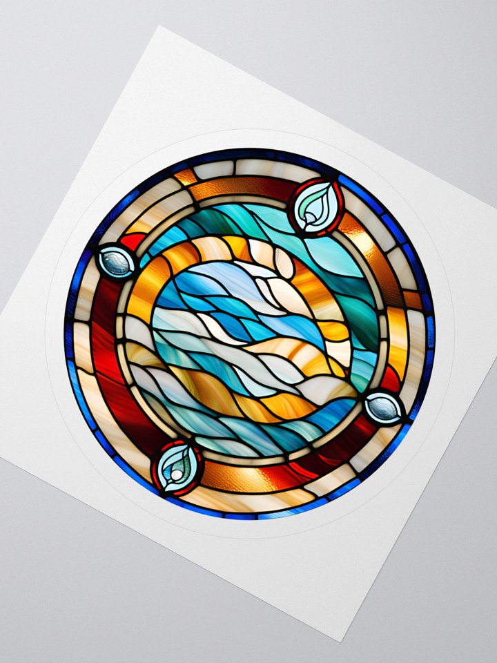 Spiritual™ Aquarius - Unique Sticker Design product image (5)