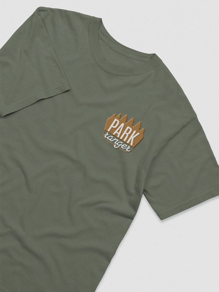 Park Ranger Badge Left Side Embroidery Tee product image (1)