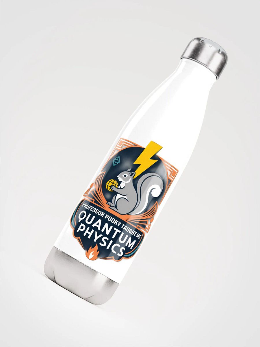 Water Bottle: Professor Pooky Taught Me Quantum Physics product image (4)
