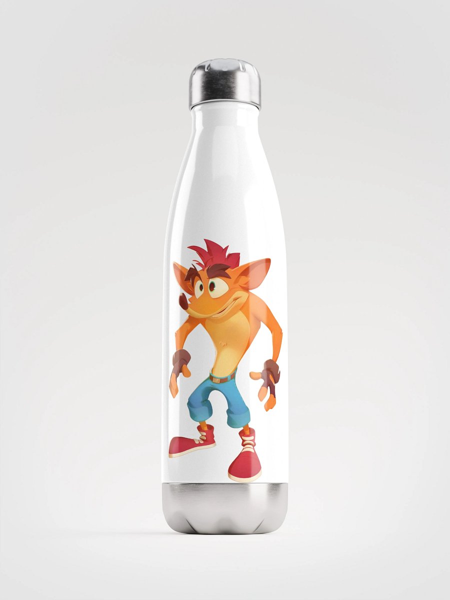Crash Bandicoot Stainless Steel Water Bottle product image (1)