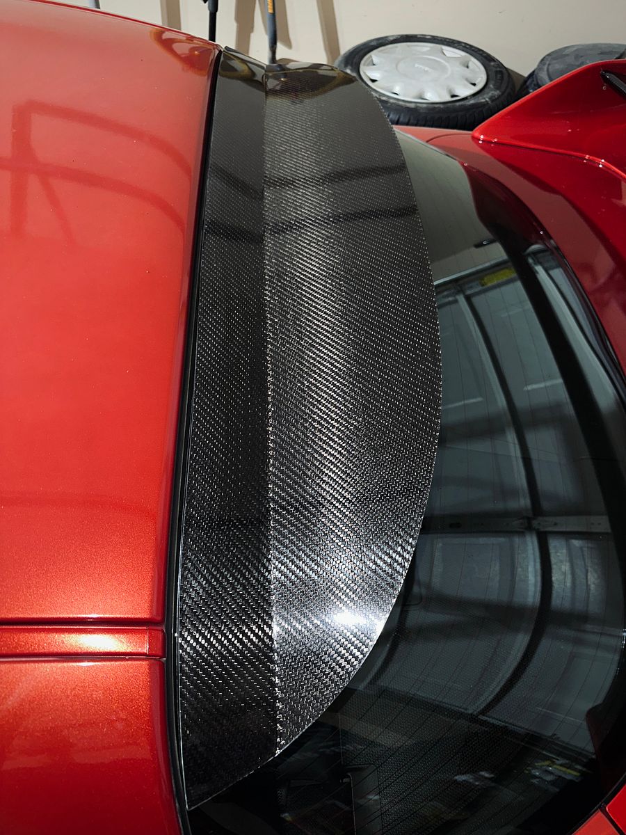 Mazda RX-8 Rear Window Visor Carbon Fiber product image (1)