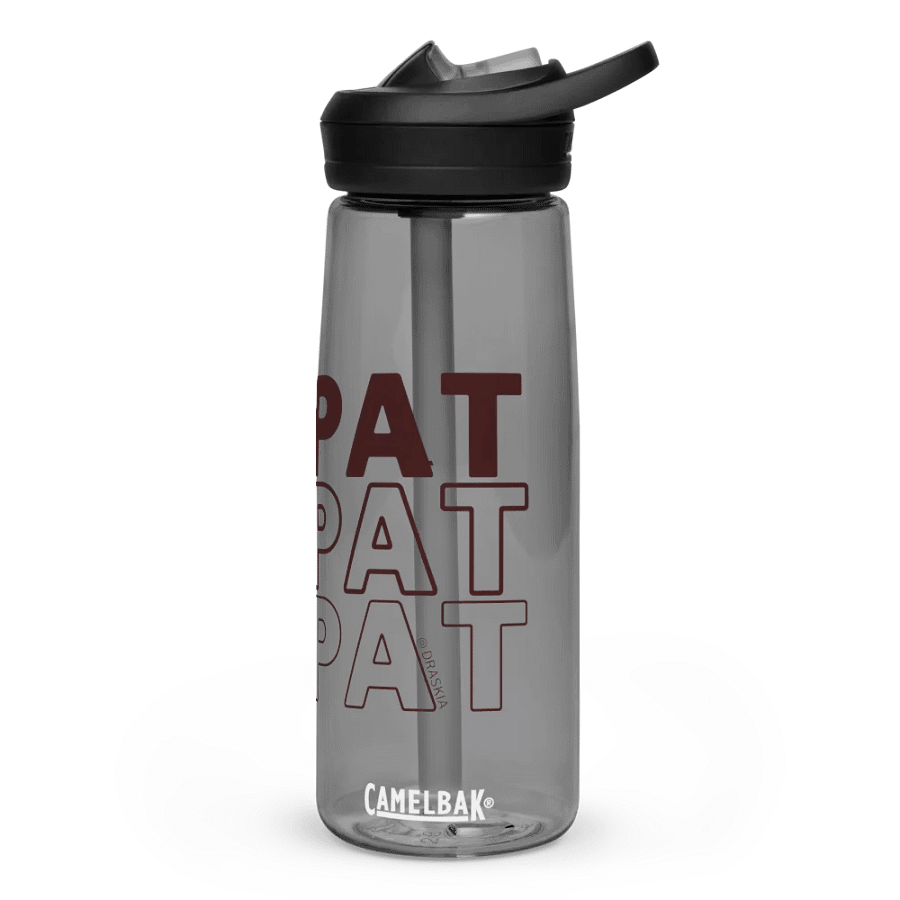 PAT PAT PAT Logo Water Bottle product image (1)