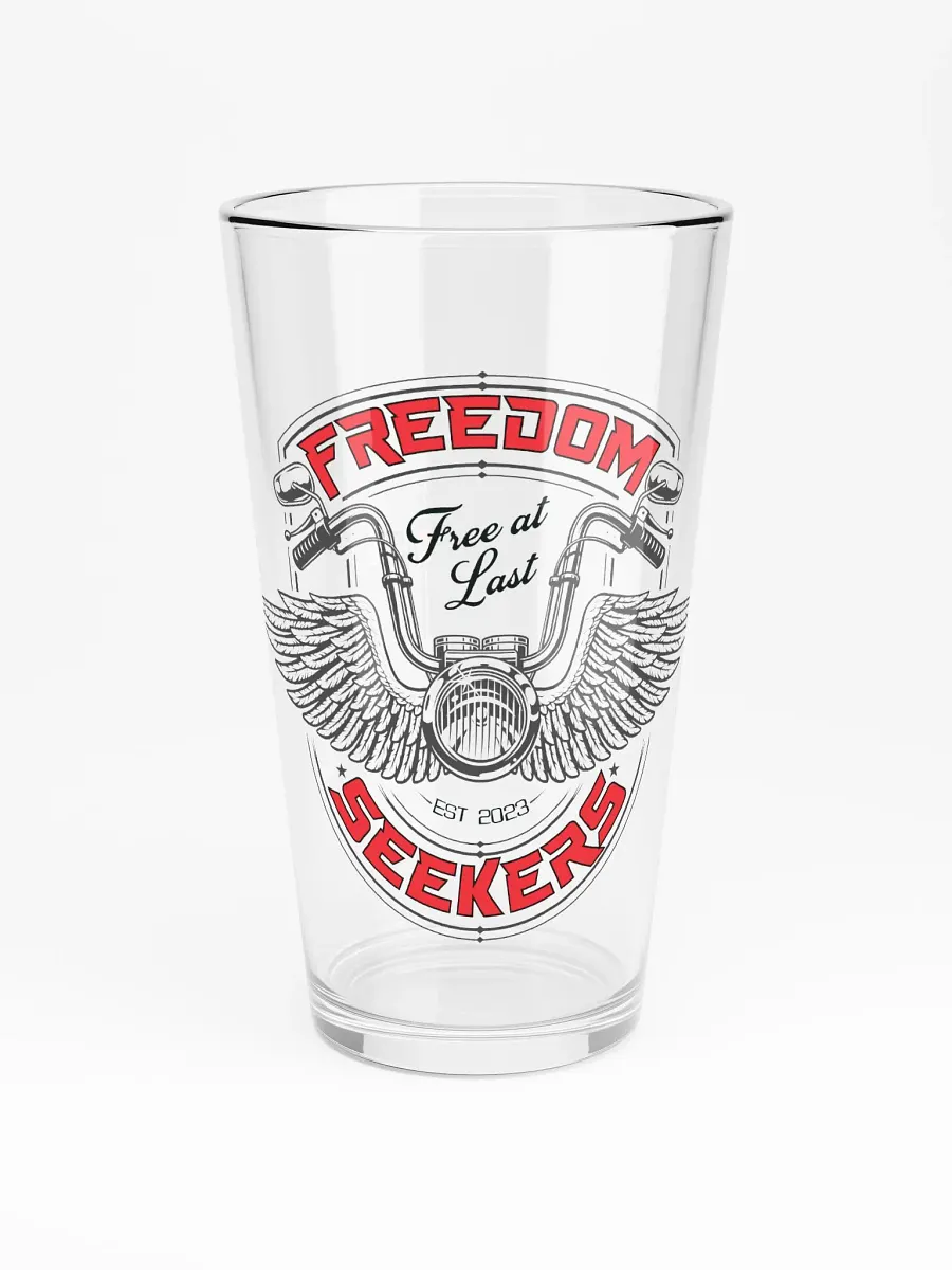 Freedom Seekers Emblem Shaker Pint Glass product image (3)