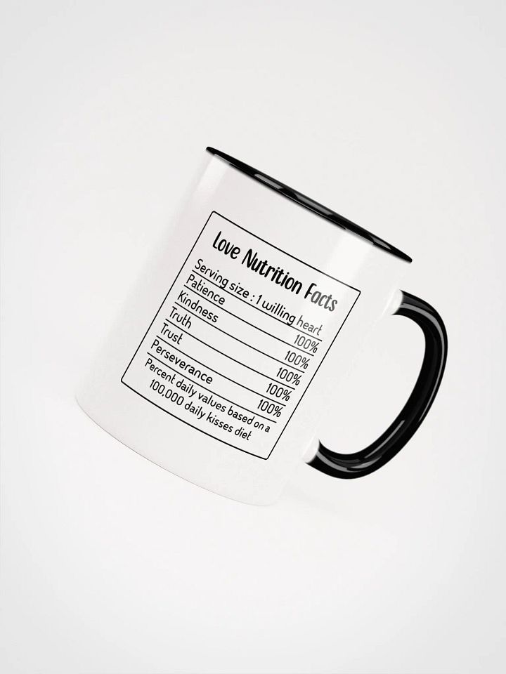 Love Nutrition Facts Mug product image (2)