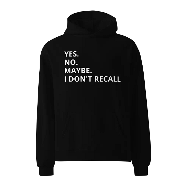 The I Don’t Recall Hoodie product image (1)