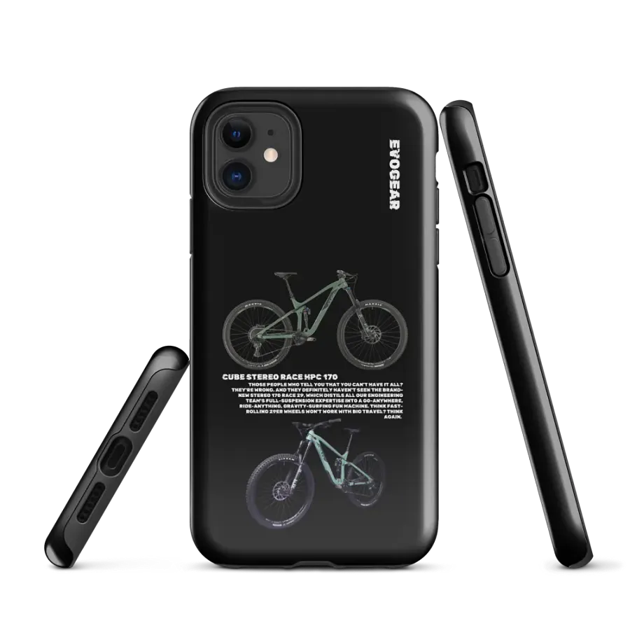 Black Stereo Race HPC 170 iPhone Case product image (1)