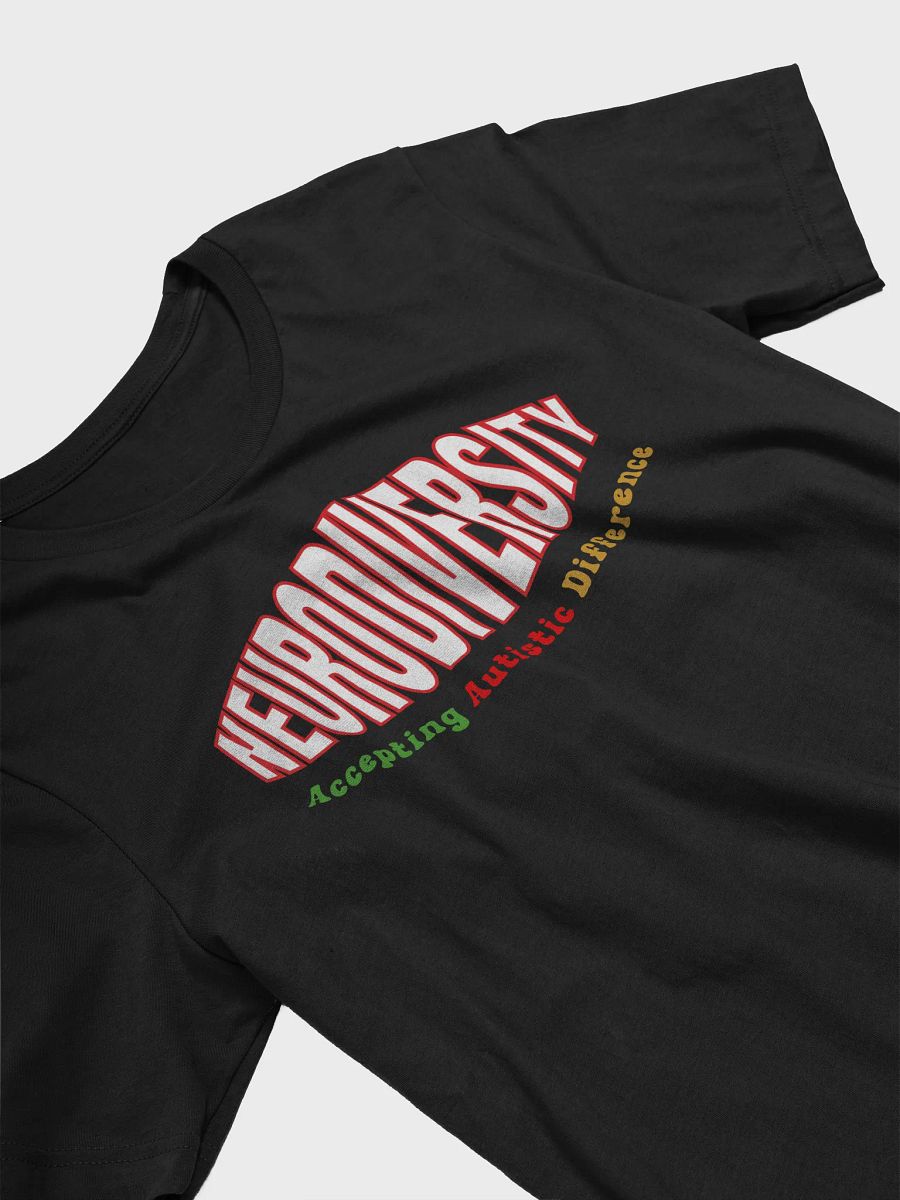 Neurodiversity, Accepting Autistic Difference Bella Canvas T-shirt product image (5)