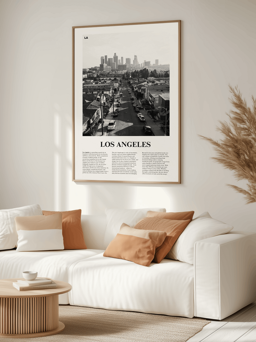 Los Angeles 02 Newspaper Poster product image (3)