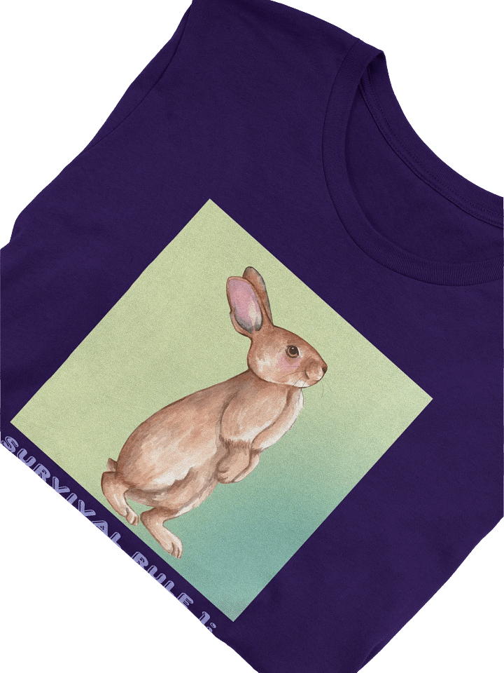 Survival Rule 1: Un-Trustworthy Bunny Tee product image (2)