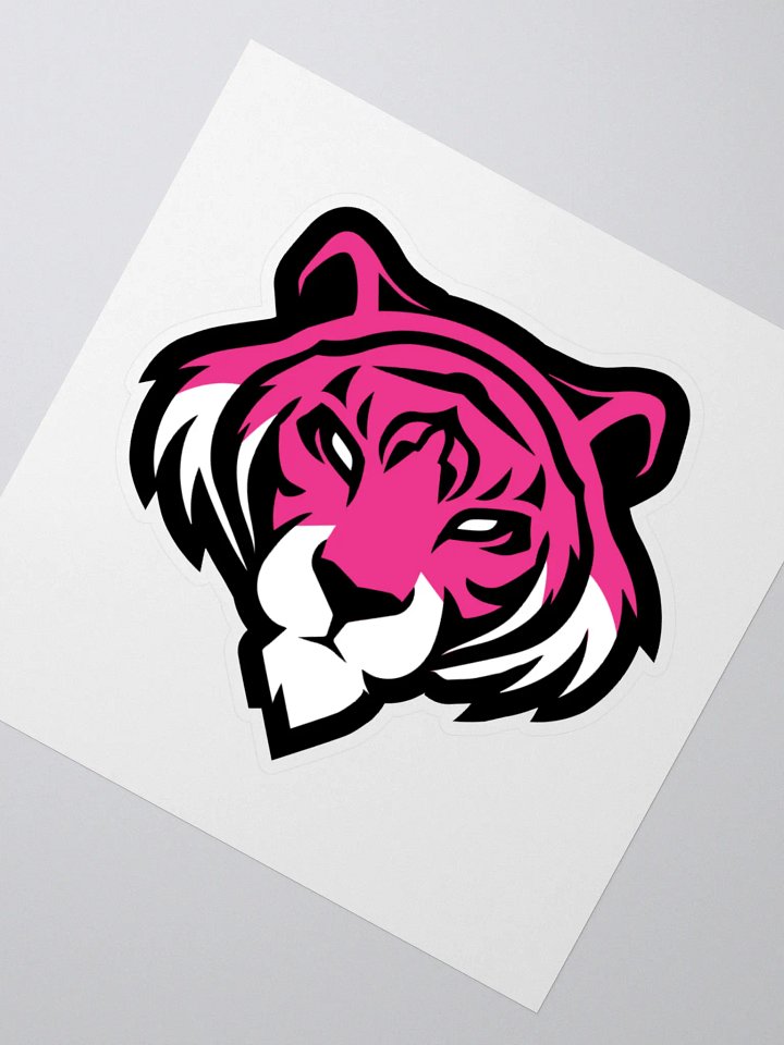 Pink Tiger Logo Sticker product image (4)