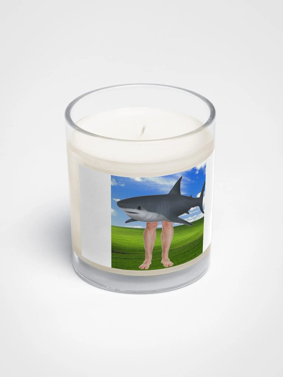 Shark Religion Funny Candle product image (2)