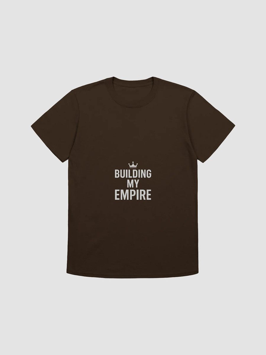 “Building My Empire” Motivational Quote T-Shirt Design product image (1)