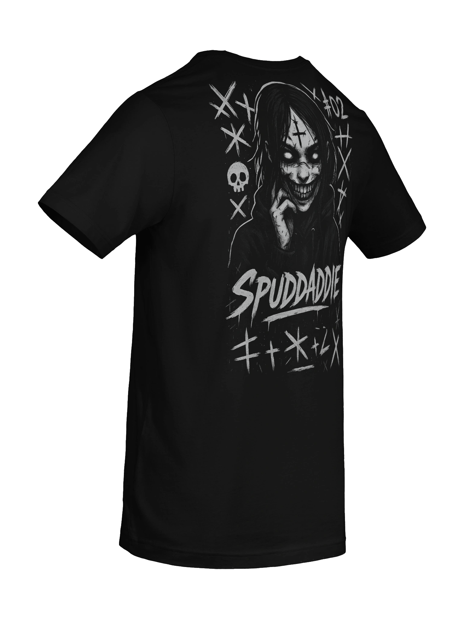 #02 SPUDDADDIE // Blackout Curse T-Shirt product image (10)