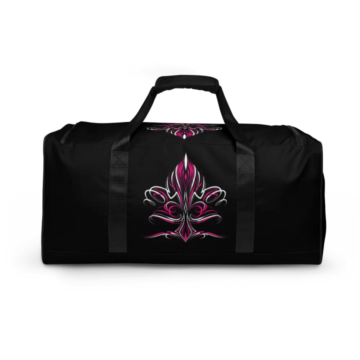 Pink & White Duffle Bag product image (1)