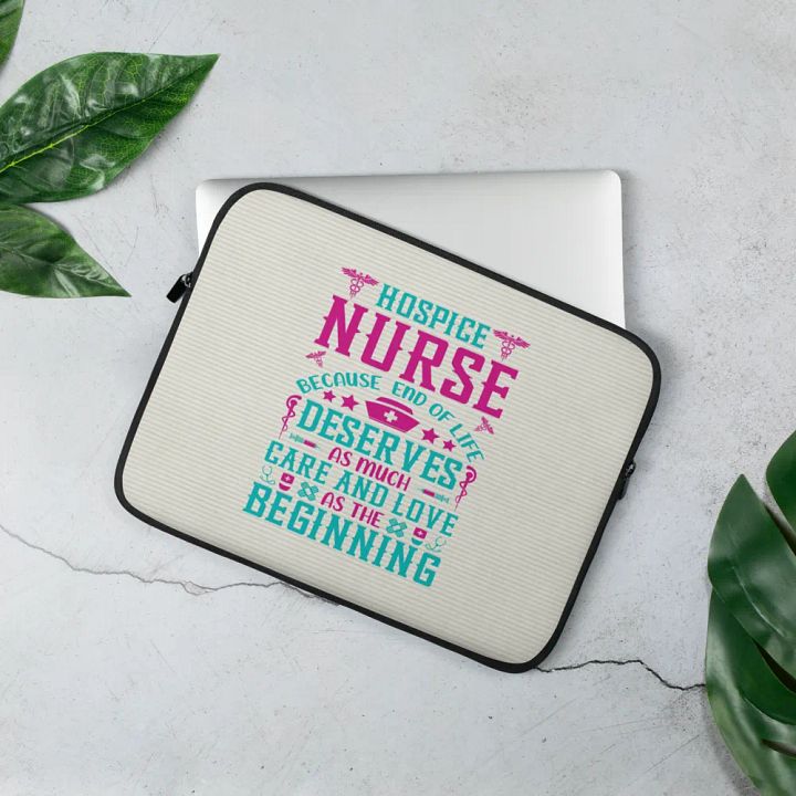 Hospice Nurse Laptop Sleeve product image (3)