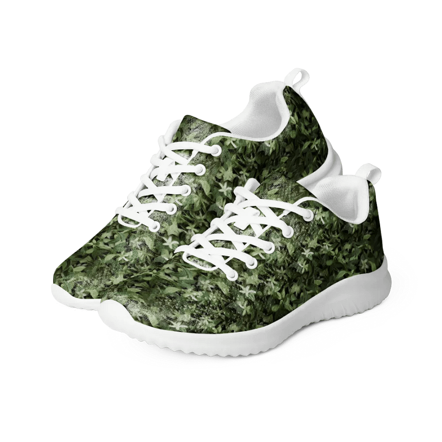 DARK GREEN CAMO PATTERN WOMEN'S ATHLETIC SHOES product image (5)