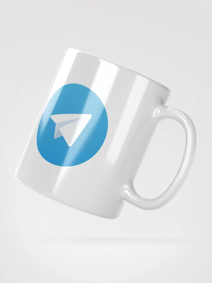 Taza con el logo Telegram Classic product image (2)