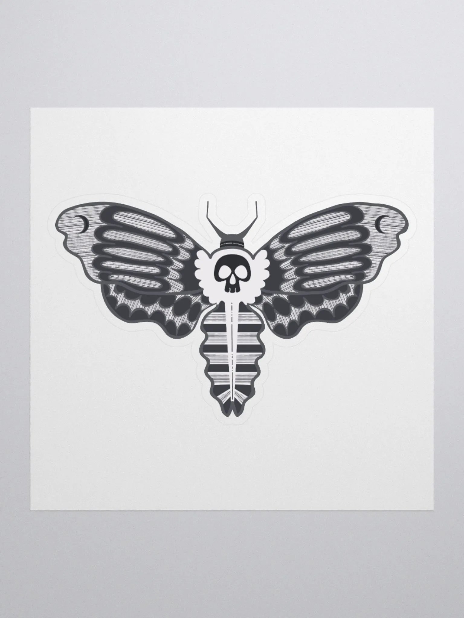 Mystic Hawkmoth Kiss Cut Sticker product image (3)