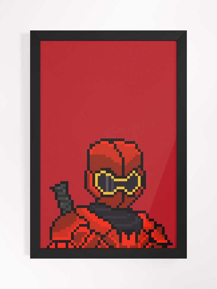 Power Zerp #1863 Red Ninja Large Frame product image (1)