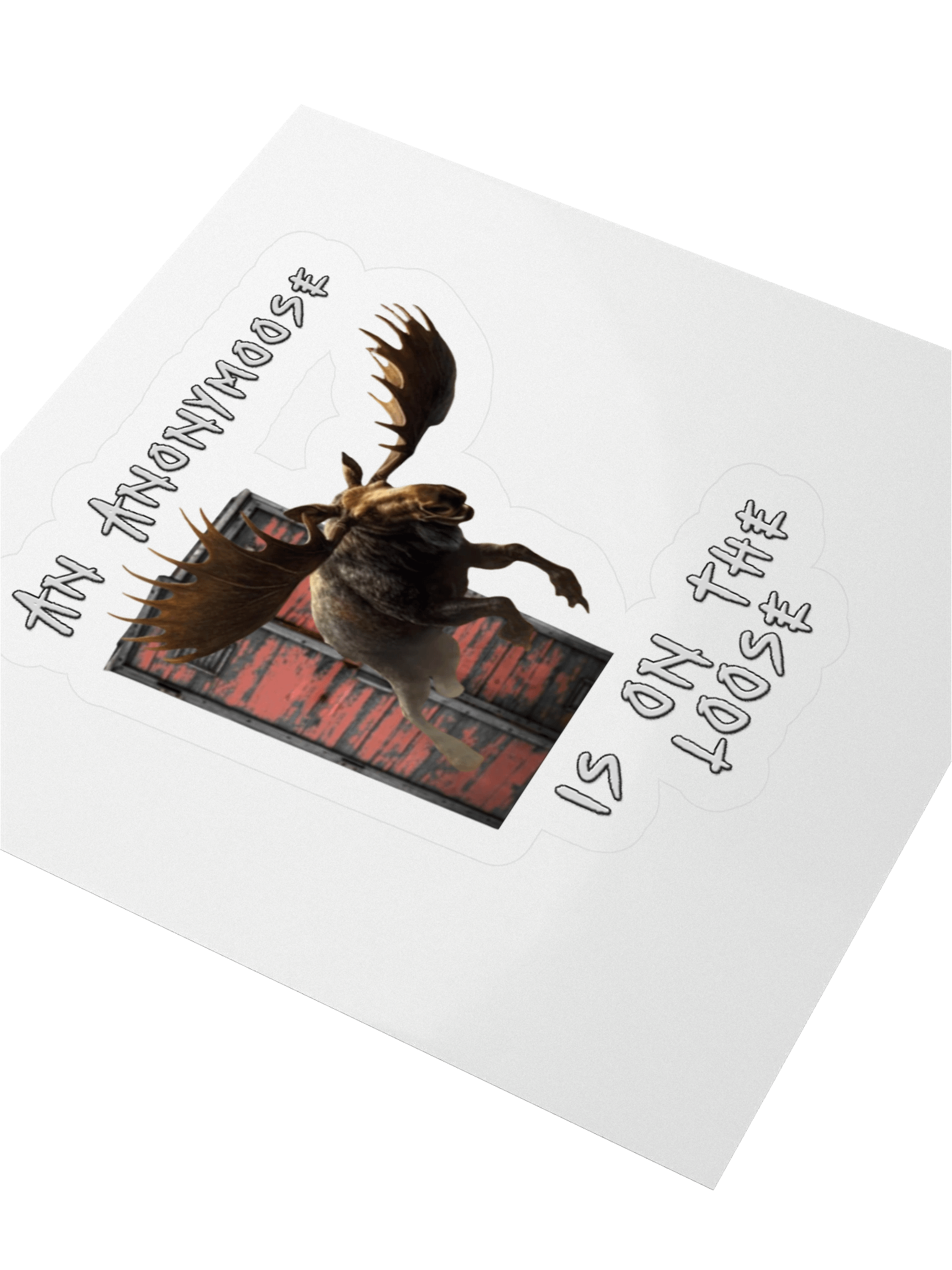 Synisisms - Anonymoose Sticker product image (7)