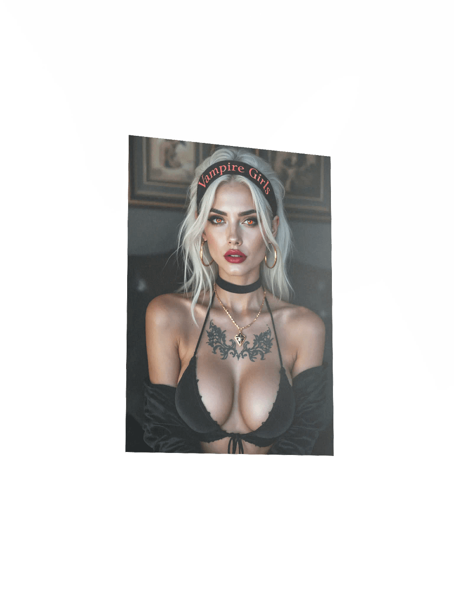 Ink & Allure: Vampire Girls Headband Mini Poster product image (3)