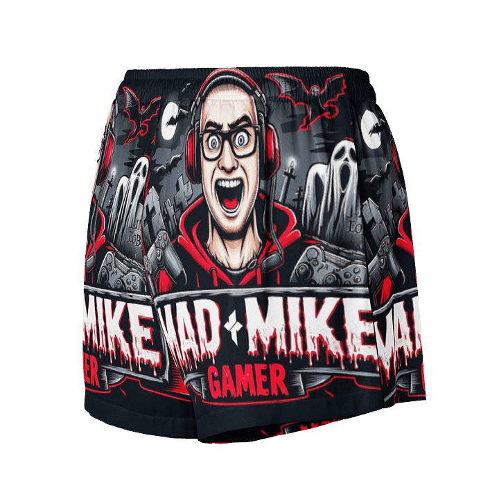 Mad Mike Gamer Night Vibes Pajama Shorts product image (2)