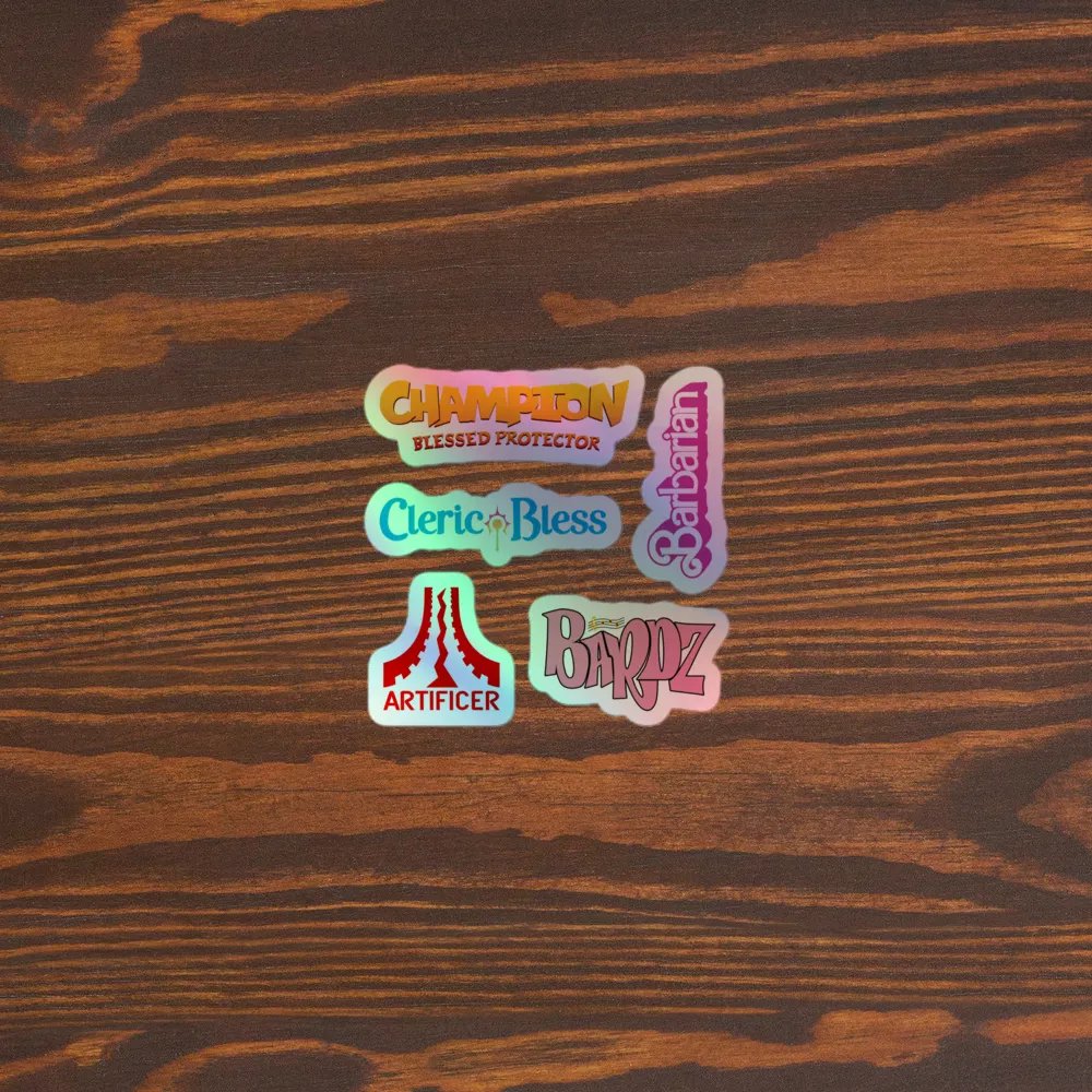 Class Clash Class Pack A-C Holofoil Sticker product image (3)