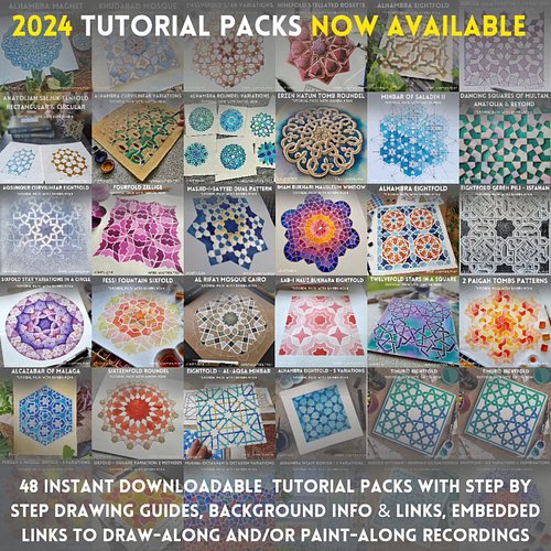 2024 TUTORIAL PACKS ARE READY!

All Patreon pals get 30% off!  Link in bio!

✨ 48 patterns I've previously taught on Patreon ...