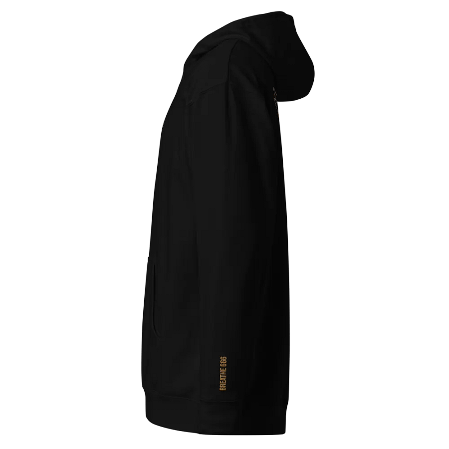 Independent Hoodie 666 Hoodie - Old Gold Thread Embroidery product image (3)