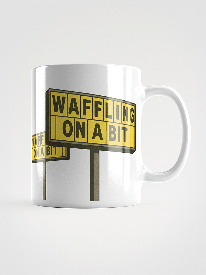 Waffling-on-a-bit-house mug product image (3)