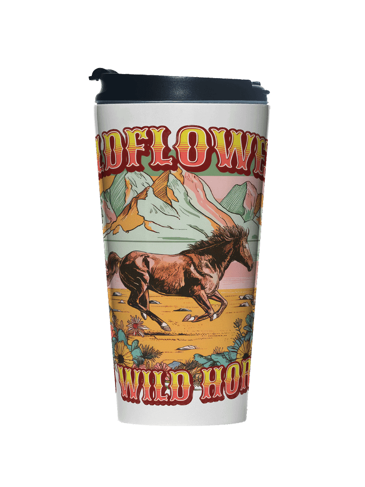 Wild & Free Western Adventure Travel Mug product image (1)