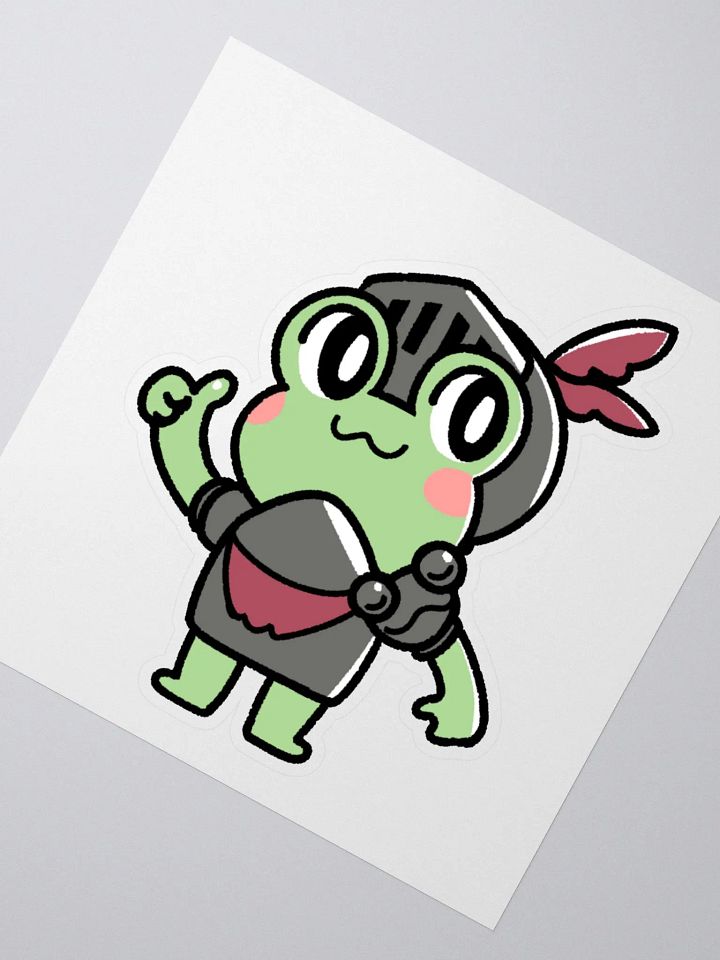 Croak Thumbs-Up! Sticker product image (2)