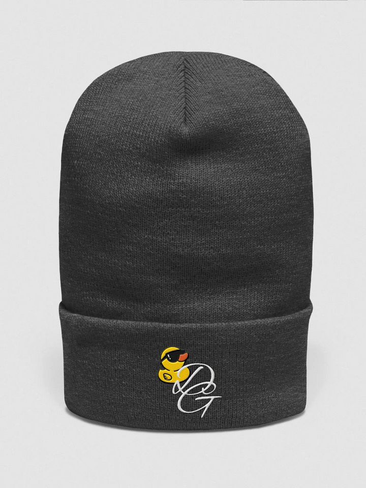 DG Plane Beanie White Lettering product image (1)