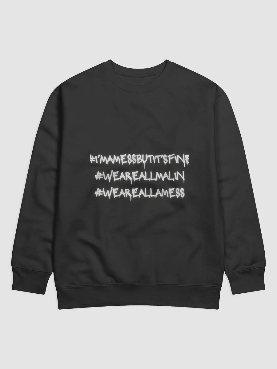 Malinmakesamess - Sweater we are all a mess product image (1)