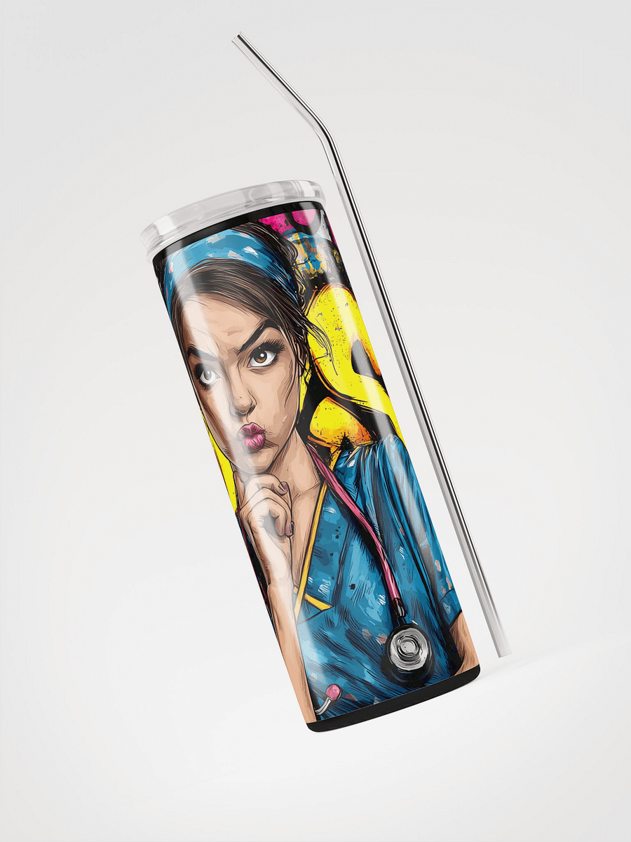 Graffiti Nurse Stainless Steel Tumbler product image (3)
