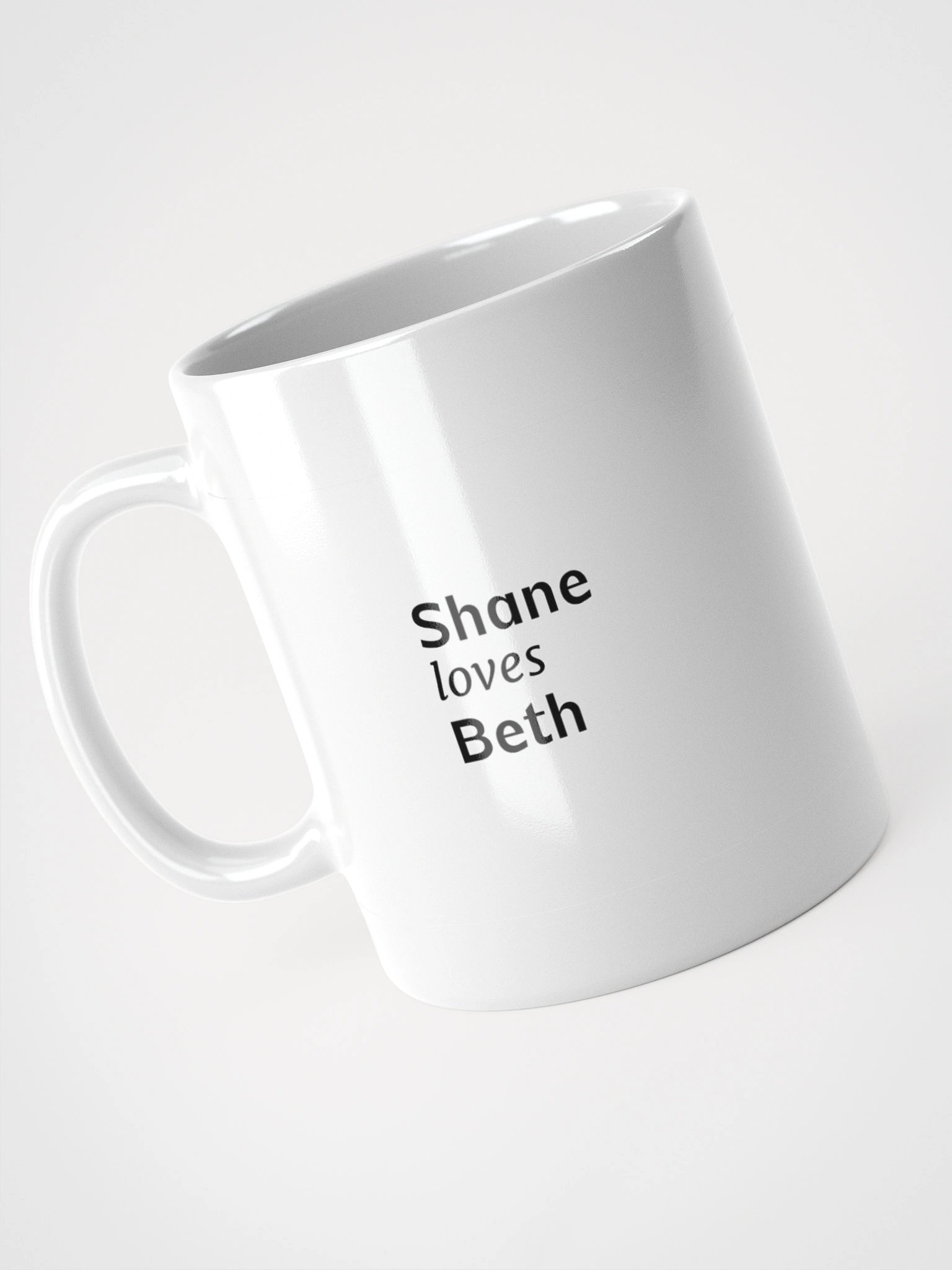 Coffee cup - Shane loves Beth product image (8)