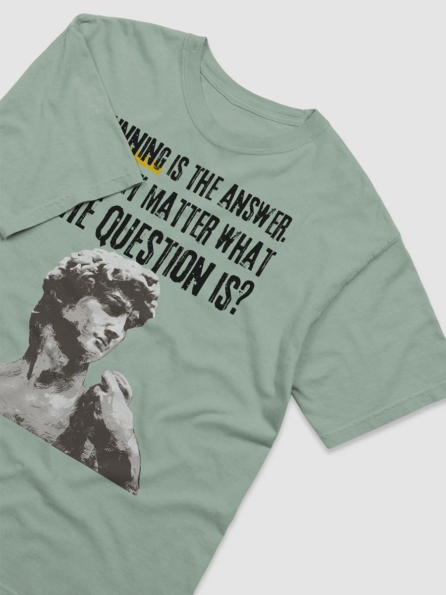 Running Answer Stylized Statue T-Shirt product image (14)
