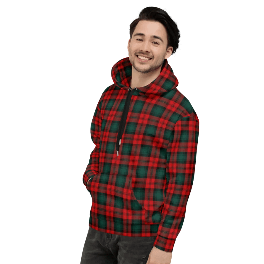 Kerr Clan Tartan Hoodie product image (4)