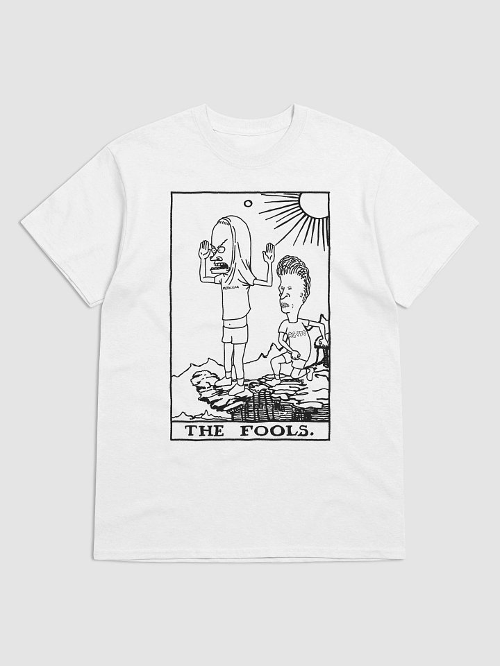 Cornholio Beavis and Butthead Fool Tarot Card Shirt Minimalist product image (1)