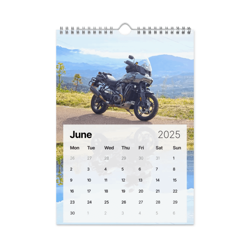 Harley Davidson Pan America Sardinia Calendar product image (6)